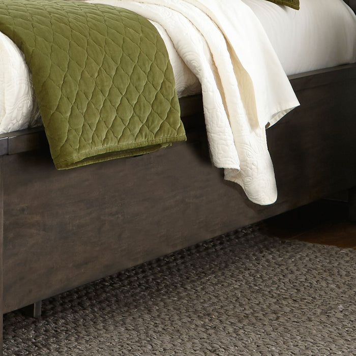 Thornwood Hills Full Bookcase Bed, Dresser & Mirror - Discount Furniture World (Burlington,NC)