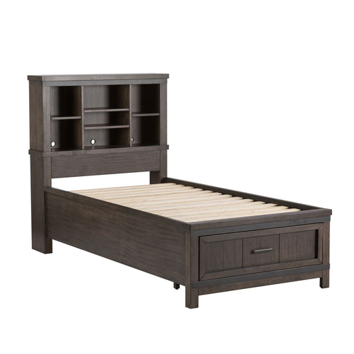 Thornwood Hills Twin Bookcase Bed, Dresser & Mirror - Discount Furniture World (Burlington,NC)