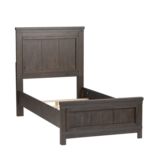 Thornwood Hills Twin Panel Bed, Dresser & Mirror - Discount Furniture World (Burlington,NC)