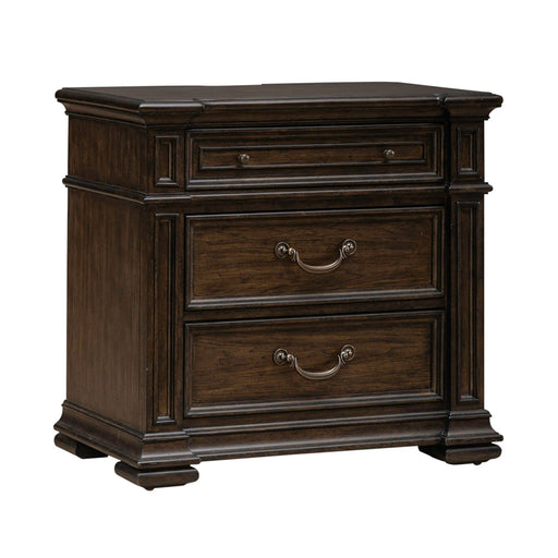 Provence Park Nightstand w/ Charging Station - Discount Furniture World (Burlington,NC)