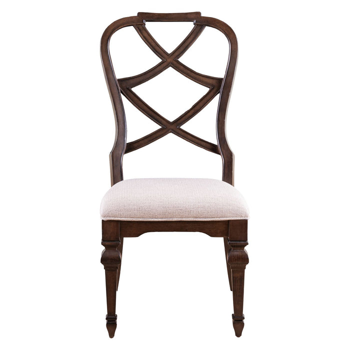 Provence Park Wood Back Side Chair (RTA) - Discount Furniture World (Burlington,NC)