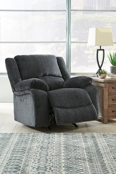 Draycoll Power Recliner - Discount Furniture World (Burlington,NC)