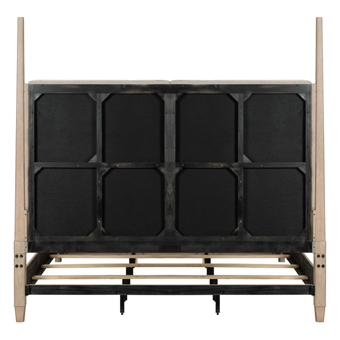 Proximity Place King California Poster Bed - Discount Furniture World (Burlington,NC)