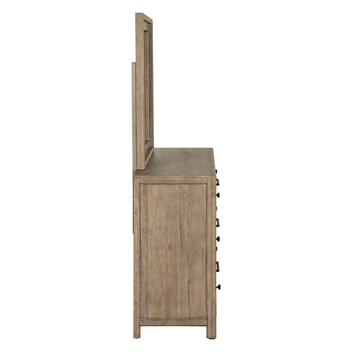 Proximity Place Dresser & Mirror - Discount Furniture World (Burlington,NC)