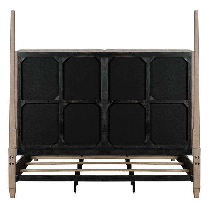 Proximity Place King Poster Bed - Discount Furniture World (Burlington,NC)