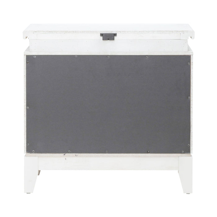 Reflections Nightstand w/ Lights and Charging Station image