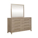 Brentwood Dresser & Mirror - Discount Furniture World (Burlington,NC)