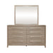 Brentwood Dresser & Mirror - Discount Furniture World (Burlington,NC)