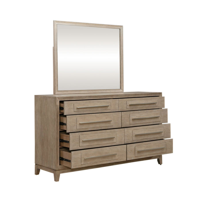 Brentwood Dresser & Mirror - Discount Furniture World (Burlington,NC)