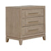 Brentwood 3 Drawer Nightstand w/ Charging Station - Discount Furniture World (Burlington,NC)