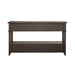 Mill Creek 2 Drawer Sofa Table in Peppercorn - Discount Furniture World (Burlington,NC)