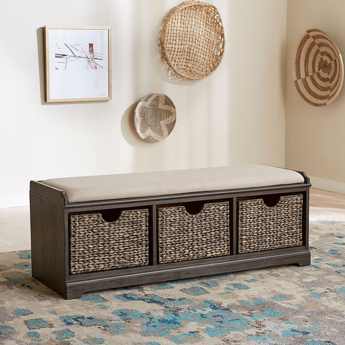 Mill Creek Wall Bench in Peppercorn image