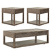 Bartlett Field 3 Piece Set (1-Cocktail 2-End Tables) - Discount Furniture World (Burlington,NC)