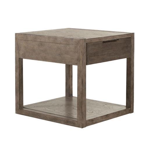 Bartlett Field End Table in Dusty Taupe - Discount Furniture World (Burlington,NC)