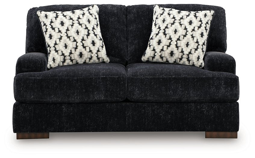 Whitmore Manor Loveseat - Discount Furniture World (Burlington,NC)