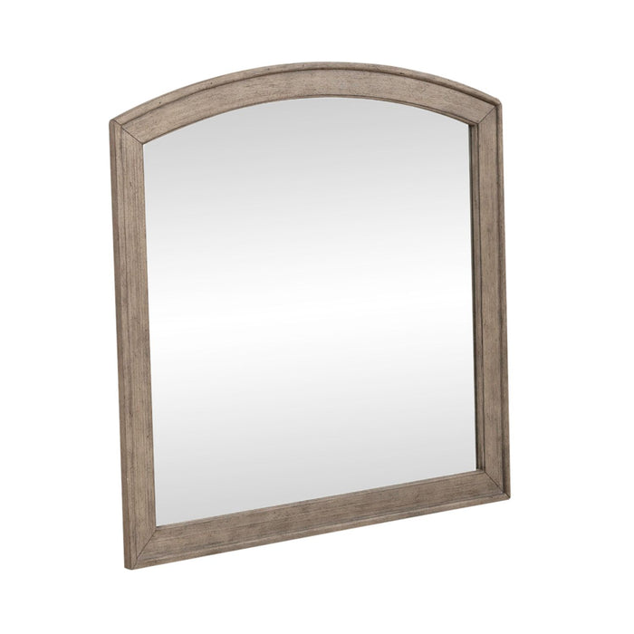 Avalon Arched Mirror in Burnished Beige - Discount Furniture World (Burlington,NC)