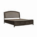 Avalon Queen Uph Storage Bed - Discount Furniture World (Burlington,NC)