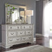 Abbey Park King California Panel Bed, Dresser & Mirror image