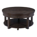 Weston Round Lift Top Cocktail Table - Discount Furniture World (Burlington,NC)