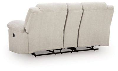 Orlen Reclining Loveseat with Console - Discount Furniture World (Burlington,NC)