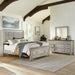 Heartland King Opt Panel Bed, Dresser & Mirror image