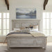 Heartland Queen Panel Bed, Dresser & Mirror - Discount Furniture World (Burlington,NC)