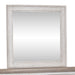 Heartland Landscape Mirror in Antique White - Discount Furniture World (Burlington,NC)
