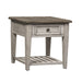 Heartland Drawer End Table in Antique White - Discount Furniture World (Burlington,NC)
