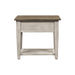 Heartland Drawer End Table in Antique White - Discount Furniture World (Burlington,NC)