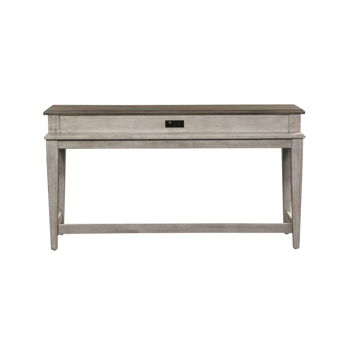 Heartland Console Bar Table in Antique White image