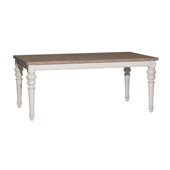 Liberty Furniture Heartland Rectangular Leg Table in Antique White