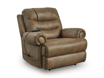 Revived and Restored Power Lift Recliner - Discount Furniture World (Burlington,NC)