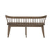Midland Falls Spindle Back Bench in Rustic Brown - Discount Furniture World (Burlington,NC)