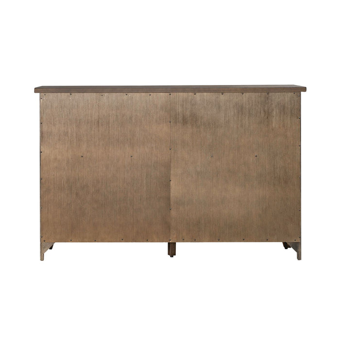 Midland Falls Buffet in Rustic Brown - Discount Furniture World (Burlington,NC)