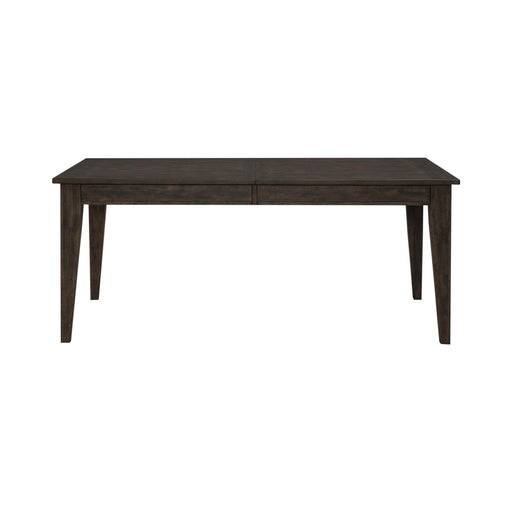 Midland Falls Rectangular Leg Table in ustic Brown - Discount Furniture World (Burlington,NC)