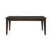 Midland Falls Rectangular Leg Table in ustic Brown - Discount Furniture World (Burlington,NC)