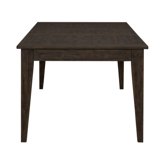 Midland Falls Rectangular Leg Table in ustic Brown - Discount Furniture World (Burlington,NC)