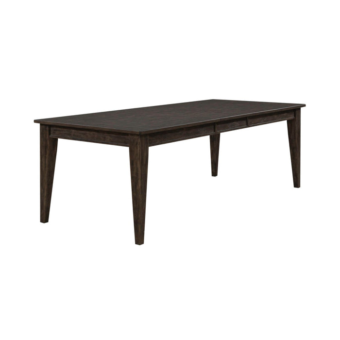 Midland Falls Rectangular Leg Table in ustic Brown - Discount Furniture World (Burlington,NC)