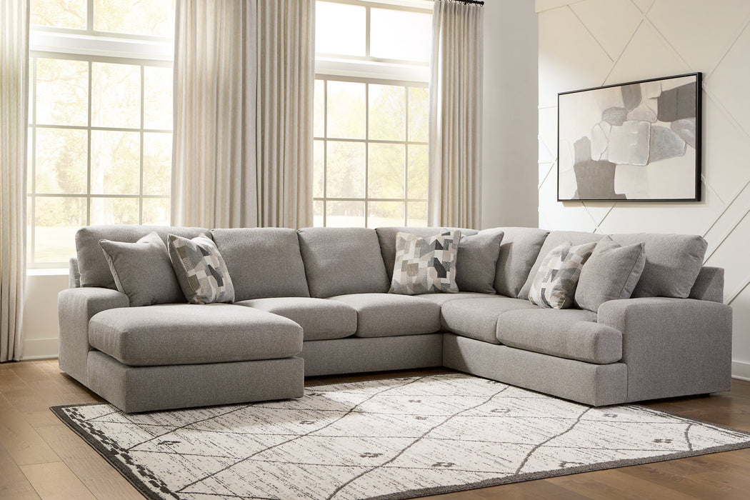 Lindon Sectional with Chaise - Discount Furniture World (Burlington,NC)
