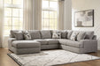 Lindon Sectional with Chaise - Discount Furniture World (Burlington,NC)