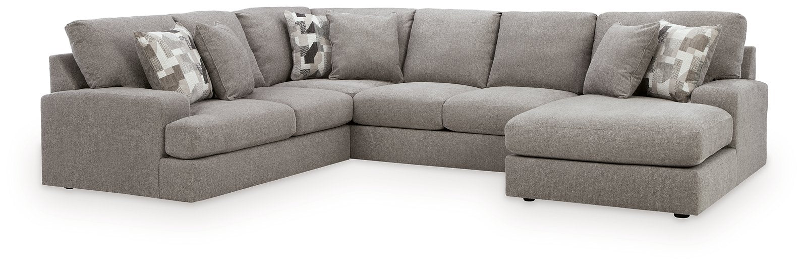 Lindon Sectional with Chaise - Discount Furniture World (Burlington,NC)