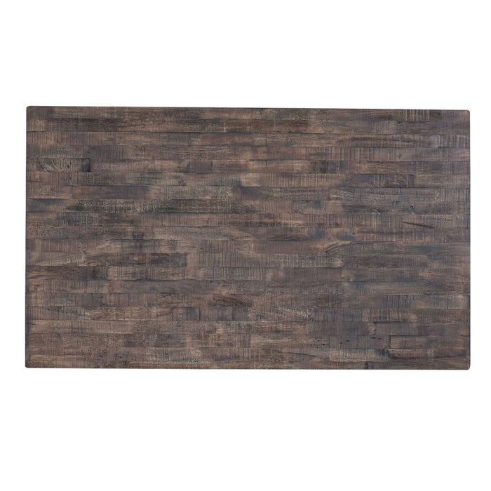 Farmhouse Gathering Table in White/Oak image