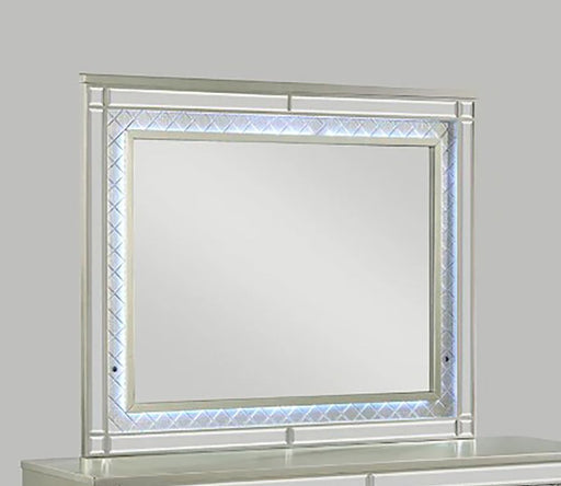 Crown Mark Furniture Cristian Dresser Mirror in Beige image