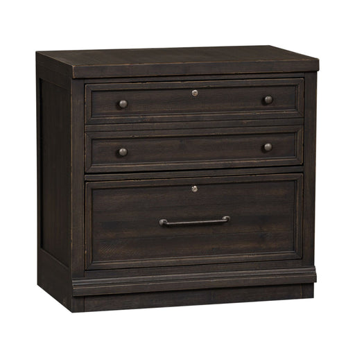 Harvest Home Bunching Lateral File Cabinet in Chalkboard - Discount Furniture World (Burlington,NC)