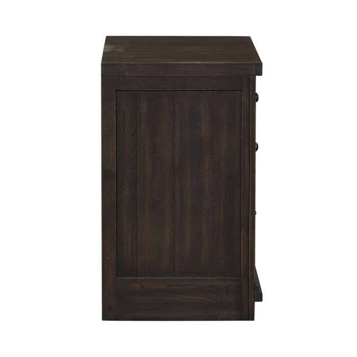 Harvest Home Bunching Lateral File Cabinet in Chalkboard - Discount Furniture World (Burlington,NC)