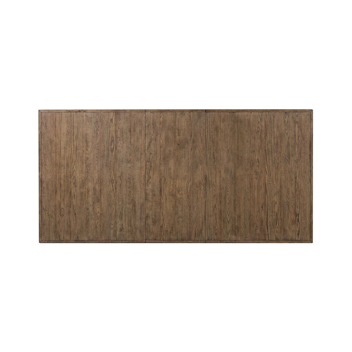 Harvest Home Rectangular Leg Dining Table in Chalkboard - Discount Furniture World (Burlington,NC)