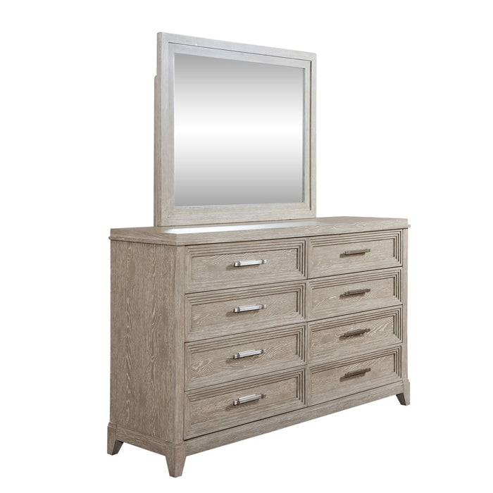 Belmar King California Panel Bed, Dresser & Mirror - Discount Furniture World (Burlington,NC)
