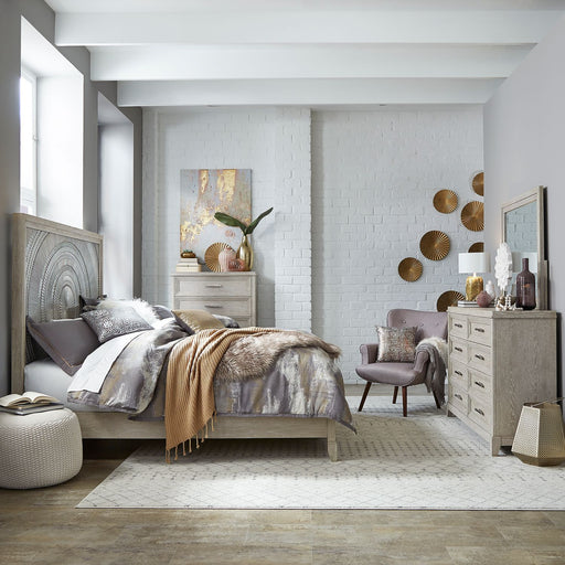 Belmar King Panel Bed, Dresser & Mirror, Chest image