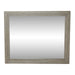 Belmar Mirror in Washed Taupe and Silver Champagne - Discount Furniture World (Burlington,NC)