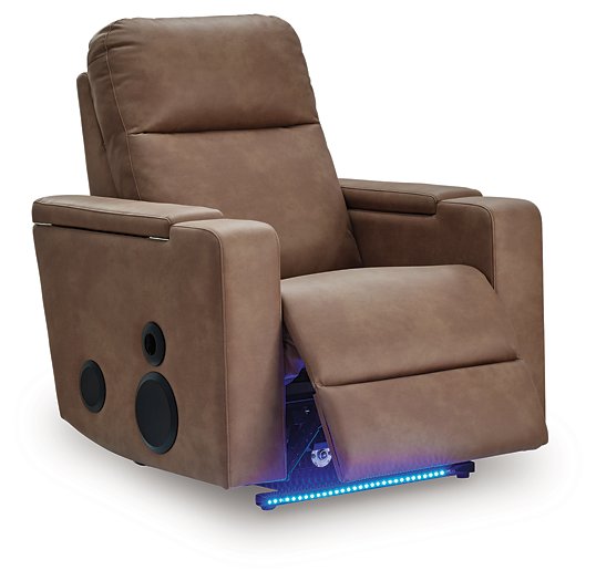 Lorrenton Power Glider Recliner with Audio System - Discount Furniture World (Burlington,NC)